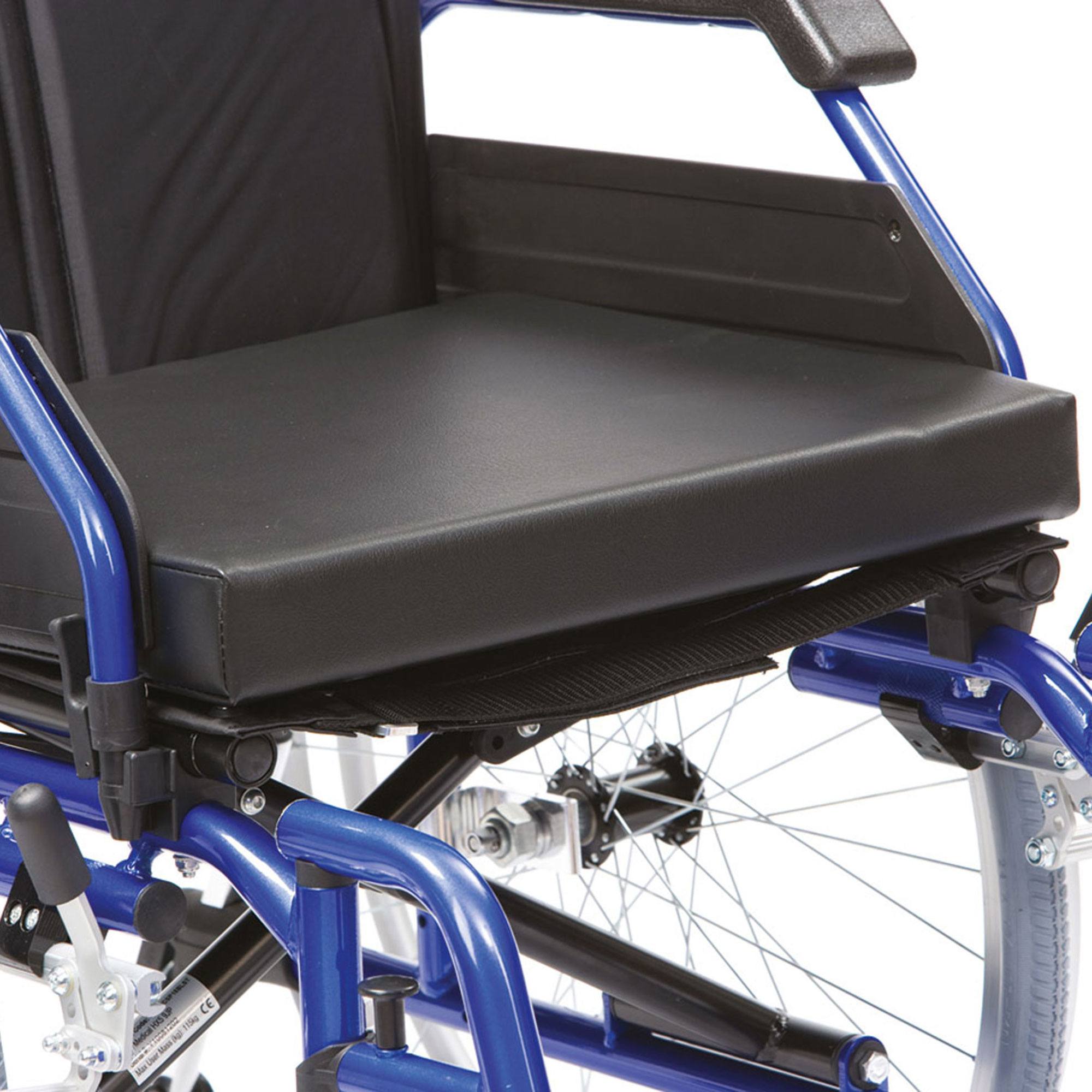 Drive Waterproof Pressure Relief Velcro Strips 5cm Foam Wheelchair Seat
