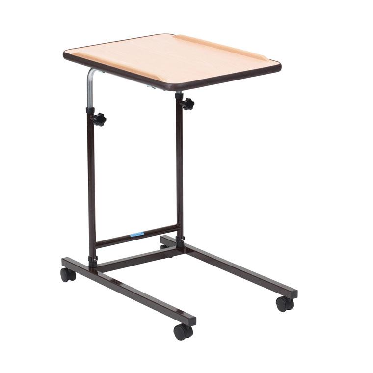 thumbnail 3 - Drive Open Toe Adjustable Height Steel Over Bed Table Multipurpose Portable Desk