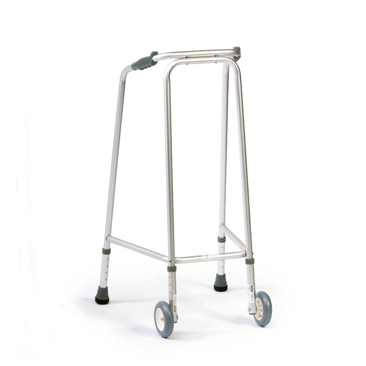 Drive Medium Ultra Narrow Adjustable Rollator Walker Mobility Aid